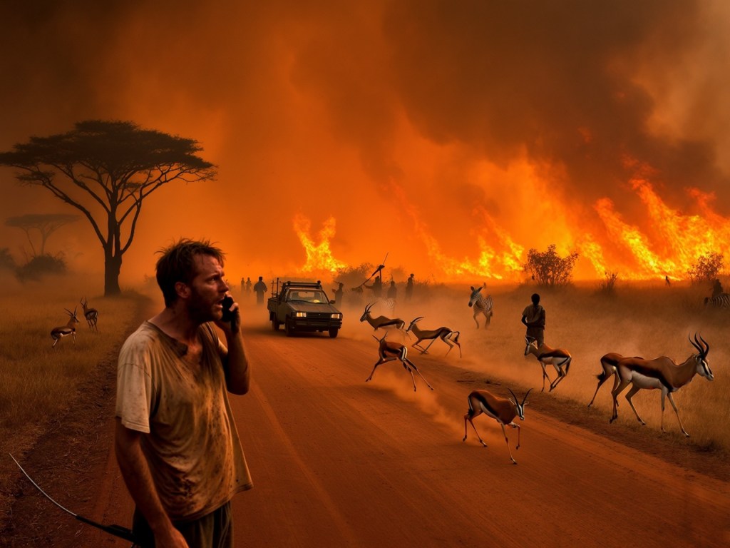 Bushfire! Central Africa