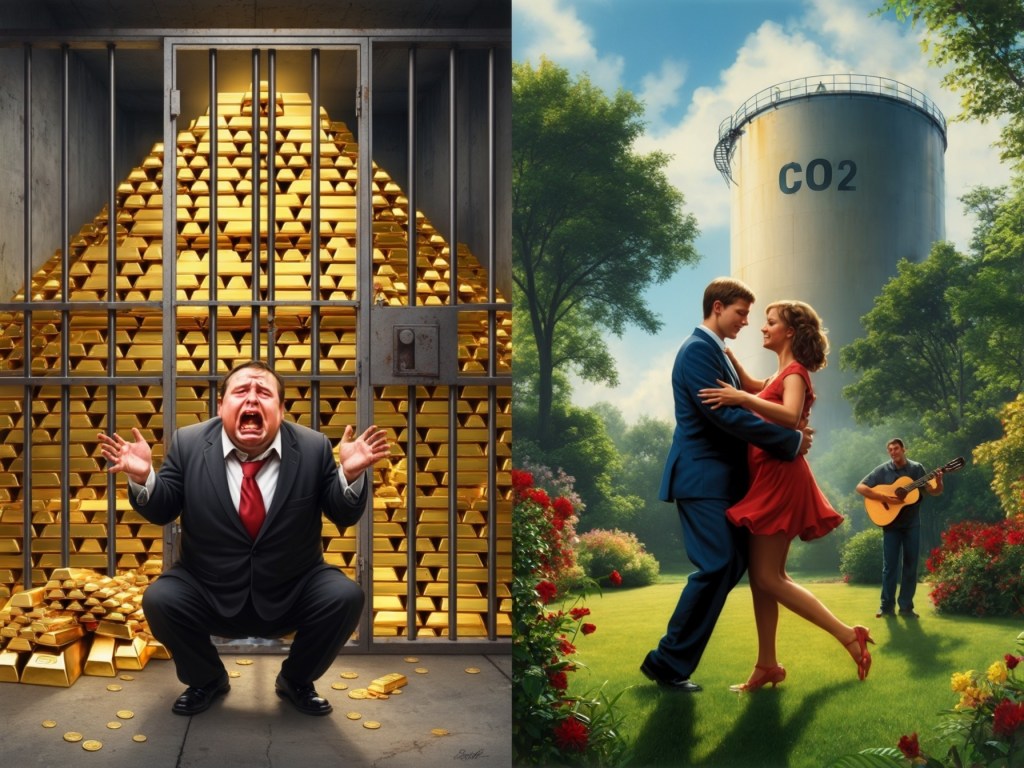 SELL GOLD BUY CARBON&nbsp;DIOXIDE